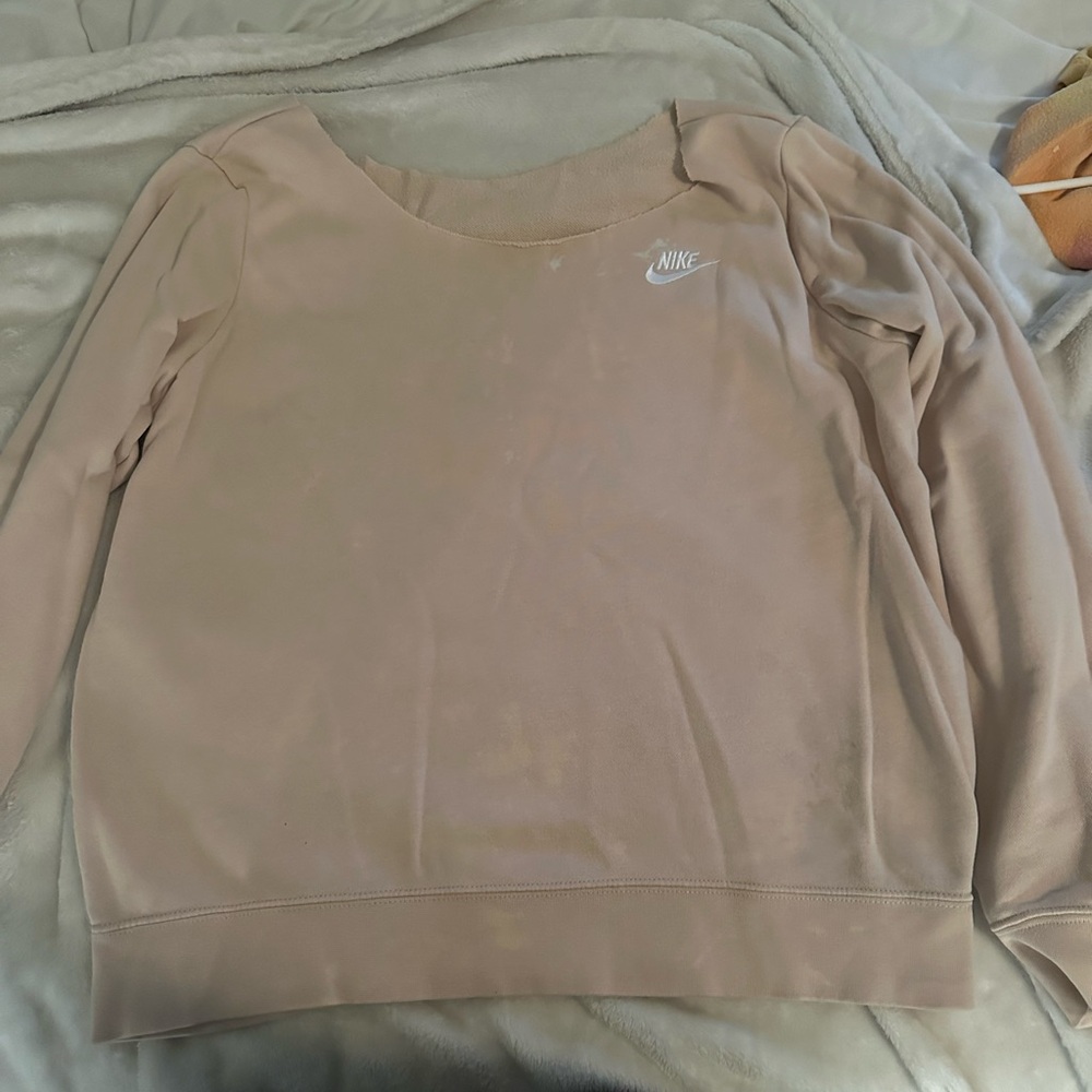 Nike Light Tan Sweatshirt